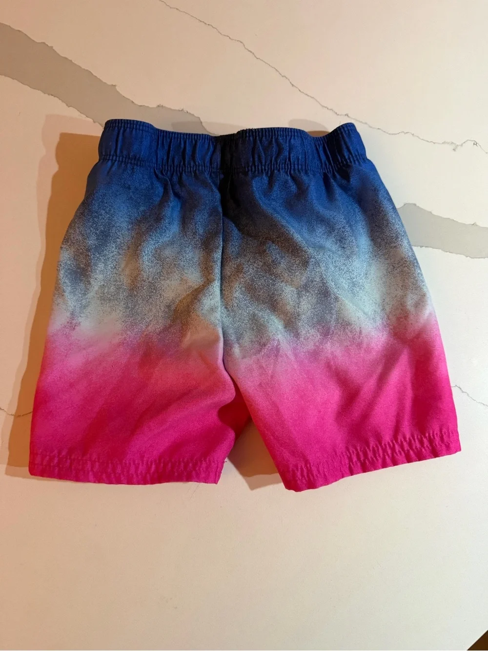 Hurley Boys Ombre Swim Trunks Blue Pink Size 2T